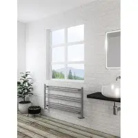 Eastbrook Wingrave handdoekradiator 120x60cm grijs mat 629W