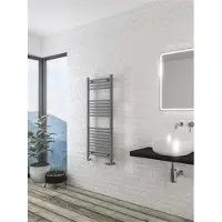 Eastbrook Wingrave handdoekradiator 50x120cm grijs mat 604W