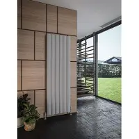Eastbrook Guardia radiator 55x180cm aluminium 2736W grijs mat
