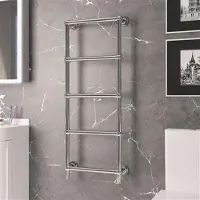 Eastbrook Kennet elektrische handdoekradiator 50x120cm 200W chroom