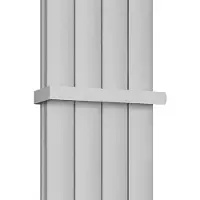 Eastbrook Guardia handdoekhouder voor radiator 35cm grijs mat