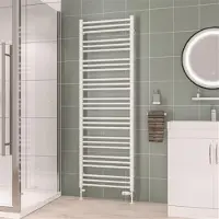 Eastbrook Corinium handdoekradiator 60x180cm 1058W wit glans