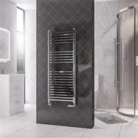 Eastbrook Rion handdoekradiator 50x120cm 420W chroom