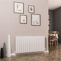 Eastbrook Addington type 10 radiator 120x60cm 1124W staal wit glans