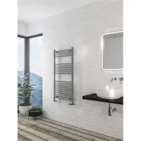 Eastbrook Wingrave handdoekradiator 60x120cm grijs mat 700W