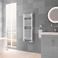 Eastbrook Biava multirail handdoekradiator 45x110cm 546W wit mat