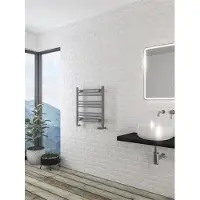 Eastbrook Wingrave handdoekradiator 60x60cm grijs mat 358W