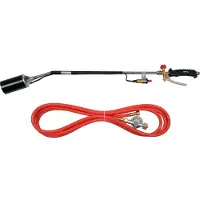YATO Onkruidbrander met Piezo ontsteking 5 meter gasslang en drukregelaar | 90 cm