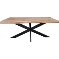 Starfurn Boomstamtafel Boston Mangohout Naturel 220cm
