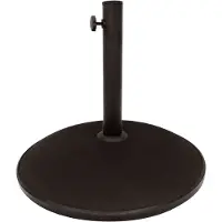 Aktive Circular Base Umbrella Cement 35-48 Mm Zwart 48 x 8 cm