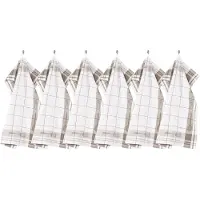 Tiseco Keukendoek Home Studio Pharao Utensils Taupe (Set van 3) - 50 x 70 cm