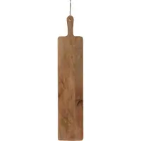 Mica Decorations Capri Serveerplank - L76 x B15 cm - 100% FSC Mangohout - Bruin