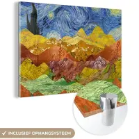 MuchoWow Glasschilderij 60x40 cm - Schilderij acrylglas - Van Gogh - Oude Meesters - Schilderij - Foto op glas - Schilderijen