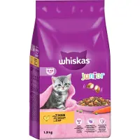 Whiskas Droog Junior Kip zak 1,9Kg 1x6 online kopen