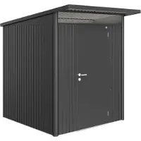 Biohort AvantGarde A1 Donkergrijs metallic enkele deur (17010)