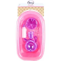Toi-Toys Poppenbadje 38 cm met veel accessoires