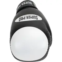Super Pro Boxer Pro Bokshandschoenen Velcro Zwart/Wit