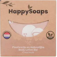 Happy Soaps HappyZeeps Body Lotion Bar Coco Nuts Melk - 70gr