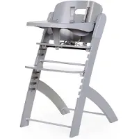 Childhome Evosit - Kinderstoel - Babystoel - Meegroeistoel + Eettablet - Stone Grey