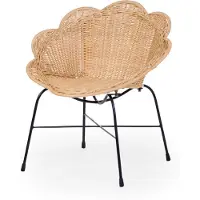 Childhome Kinderstoel Flower – Rotan – Lichtgewicht – Vintage Design – Vanaf 2 Jaar
