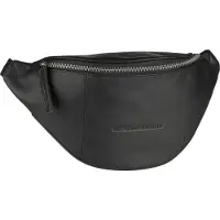 The Chesterfield Brand Wax Pull Up Fanny pack Leer 28 cm schwarz