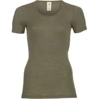 Engel - Women's Unterhemd S/S - Merino-ondergoed 34/36, olijfgroen