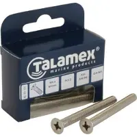 Talamex Flat Countersunk Phillips Head 6 Units Grijs M5 x 30 mm