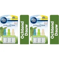 Air Wick Ambi Pur 3Volution Navullingen - Ochtend Dauw / Morning Dew 2 x 20 ml
