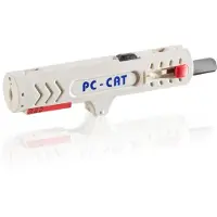 Jokari 30161 PC CAT Kabelstripper Geschikt voor: Ronde kabel, CAT5 kabel, CAT6 kabel, CAT7 kabel, Twisted Pair kabel 4.5 tot 10 mm 0.2 tot 0.8 mm²
