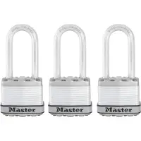Masterlock Master Lock Hangslot Excell 45 mm staal 3 st M1EURTRILH