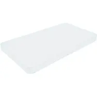 ECD-Germany Kindermatras Ariel | polyester wit 160x80x10 cm matrassen | NADUVI