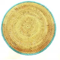 VAR Placemat rattan beads