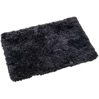 Wicotex badmat classic pure 60x90cm antraciet