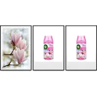 Air Wick Freshmatic Magnolia Navulling - Duopak - 2 x 250 ml