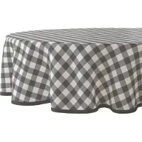 Wicotex tafelzeil rond ruit grijs 160cm |