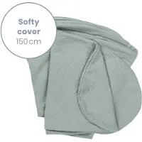 Doomoo Softy Tetra Jersey Green Voedingskussenhoes SC S33