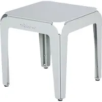Weltevree | Bended Stool | Krukje buiten, Multifunctionele Kruk & Bijzettafel Buiten | Aluminium Gepoedercoat | Agaatgrijs RAL 7038