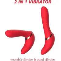 Nalone Noah 2 in1 Vibrator - Rood