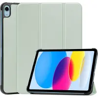 IMoshion Trifold Bookcase voor de Apple iPad 11 (2025) 11 inch A16 / iPad 10 (2022) 10.9 inch - Lichtgroen