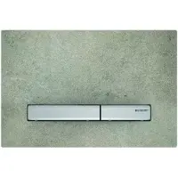 Geberit Bedieningsplaat sigma 50 voor 2-toets spoeling chroom /betonlook