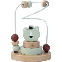 Trixie Houten Kralenframe - Mr. Polar Bear - Houten Bead Maze - Educatief speelgoed - Voor Jongens & Meisjes