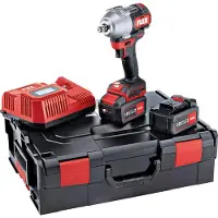 Flex Boormachine + slagboor, Accu-slagmoersleutel 18,0 V, IW 750 1/2 750-EC/5.0 Set (Oplaadbare batterij)