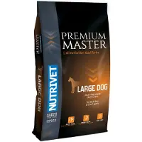 Nutrivet - Premium Master voor grote honden - Volwaardig hondenvoer voor volwassen honden met een normale activiteit