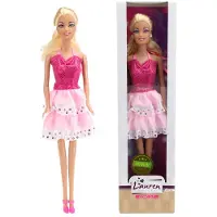 Toi-Toys Tienerpop Lauren feestjurk 29 cm