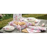 Ambiente Tray Melamine Josephine 13x21cm Roze roze Ambiente Dienblad