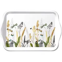 Ambiente Tray Ornamental Flowers 13x21cm
