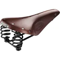 Brooks Lederen zadel, Classic Flyer, antiek bruin
