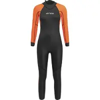 Orca Women's Vitalis Hi-Vis Open Water Wetsuit Black/Orange