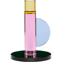Hubsch – Astro Kandelaar – H14 cm – Roze