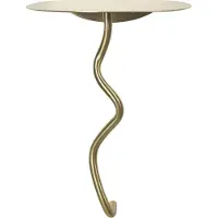 Ferm Living Curvature Wandtafel Brass